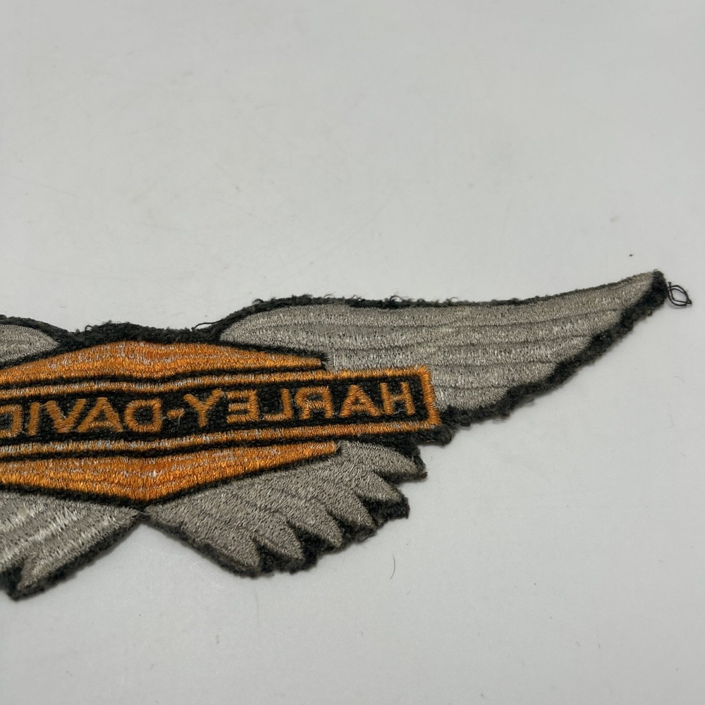 Vintage 60's 70's Harley Davidson Patch Motorcycle Large - Picture 10 of 12